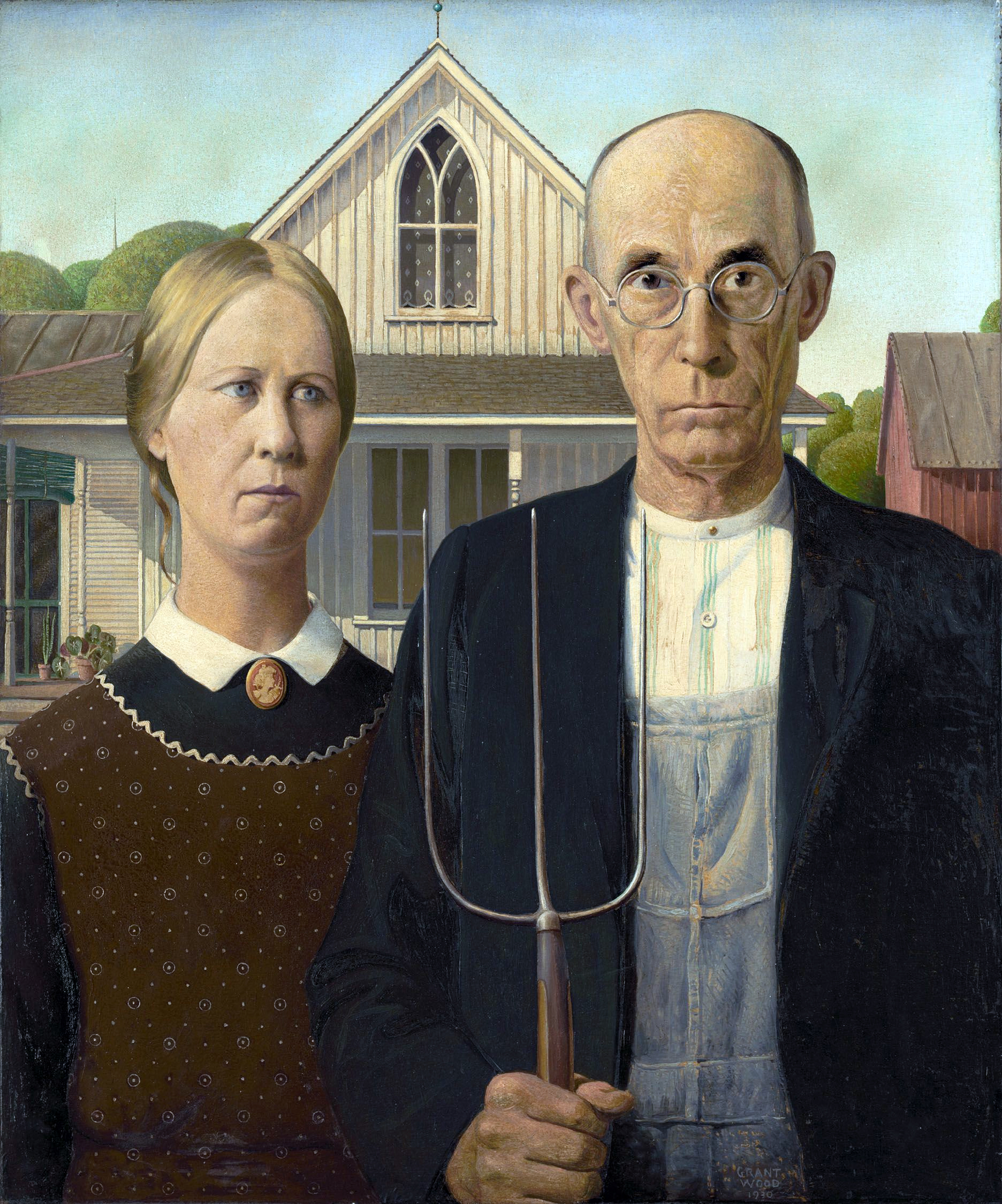 Grant_DeVolson_Wood_-_American_Gothic