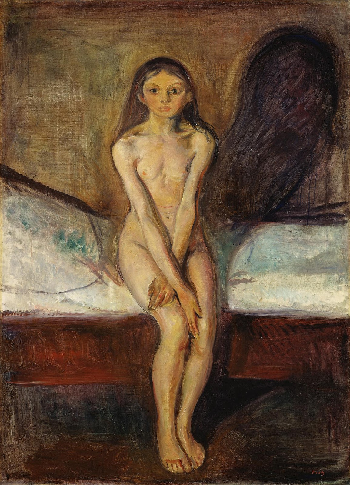 Puberty, Edvard Munch (1894-1895) 